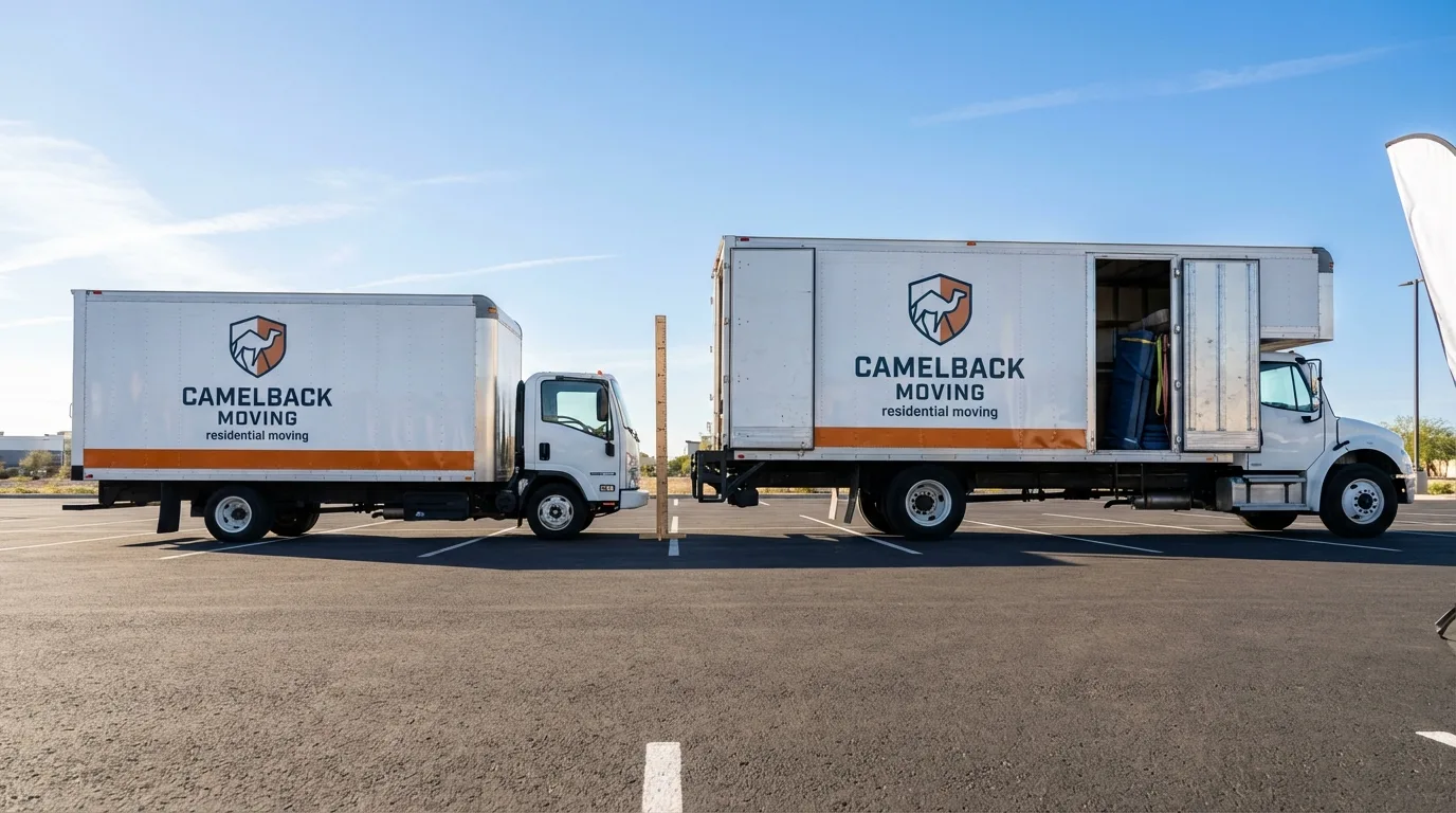 Moving truck size capacity guide in Grand Isle